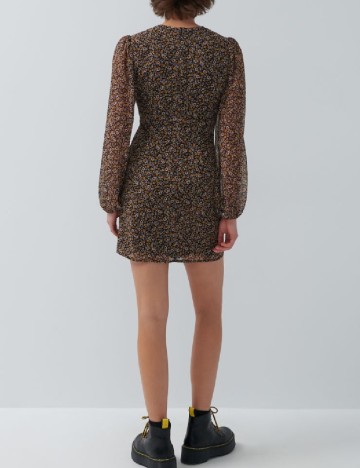 Rochie scurta House Brand, floral, XS