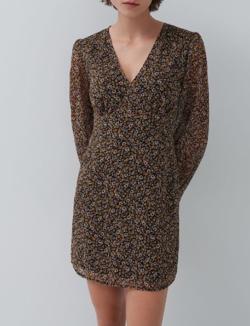 Rochie scurta House Brand, floral, XS