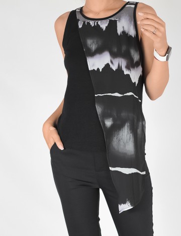 Maiou Reserved, negru, XS