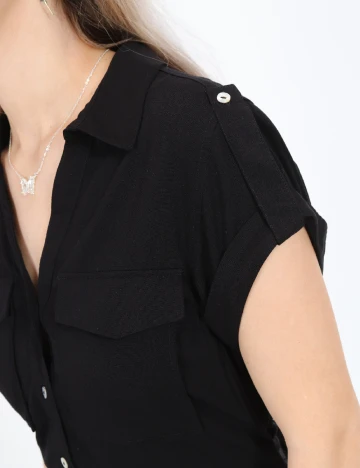 Rochie scurta Reserved, negru, 34