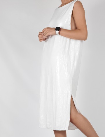 Rochie Medie Reserved, alb, S