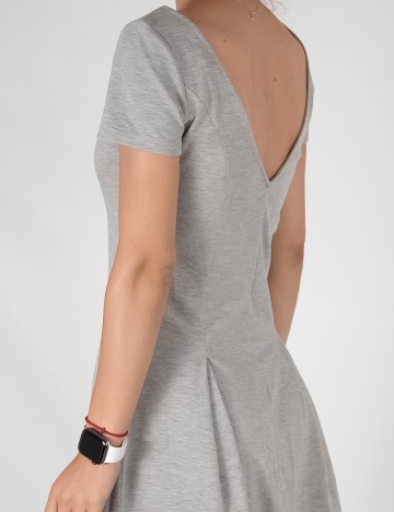 Rochie Scurta Reserved, gri, S