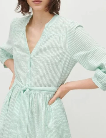 Rochie medie Reserved, verde, 34