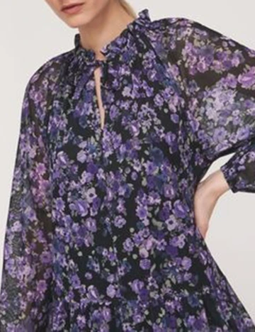 Rochie medie Reserved, mov, L Mov