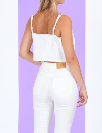 Top Reserved, alb, 40