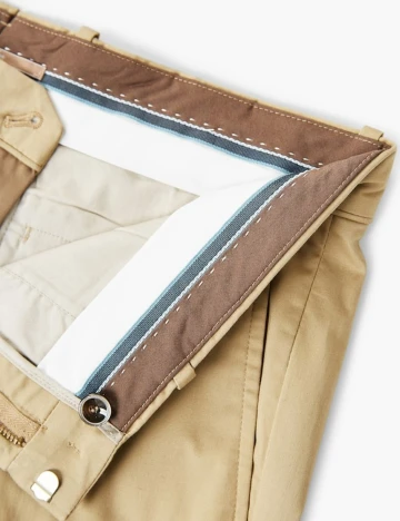 Chino slim-fit din bumbac, cireasa, 36