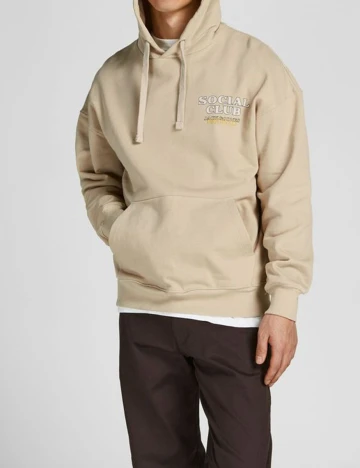 Hanorac Jack&Jones, crem, L