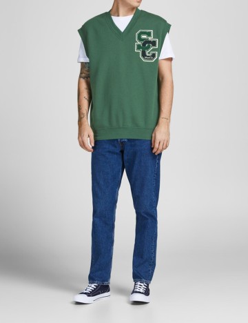 Vesta Jack&Jones, verde, XL