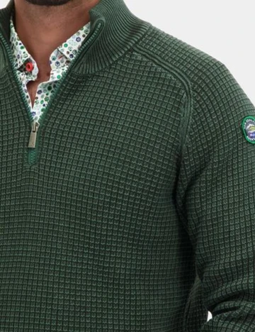 Pulover N.Z.A NEW ZEALAND AUCKLAND, verde, L Verde