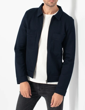 Jacheta Selected, bleumarin, XXL