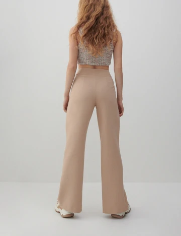 Pantaloni Reserved, crem, 38