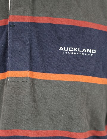 Bluza N.Z.A NEW ZEALAND AUCKLAND, verde/bleumarin, L
