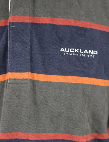 Bluza N.Z.A NEW ZEALAND AUCKLAND, verde/bleumarin, L Verde