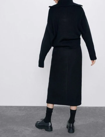 Fusta Zara, negru, XS