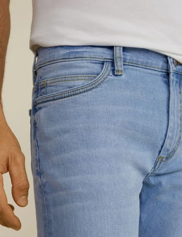 Blugi Jude skinny spalati deschis, albastru deschis, 36 Albastru
