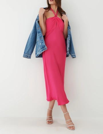 Rochie Medie Mohito, roz, 32