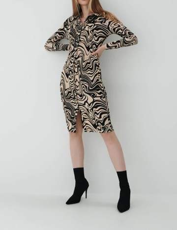 Rochie scurta Mohito, crem, M