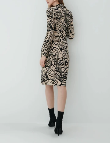 Rochie scurta Mohito, crem, M Crem