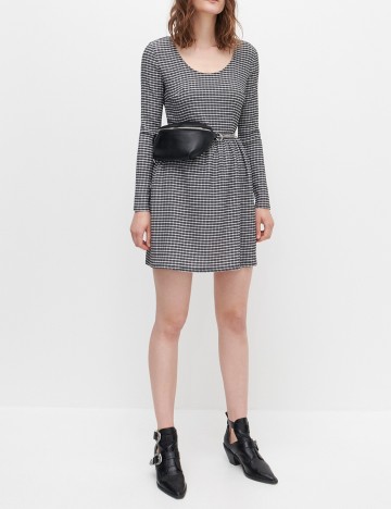 
						Rochie Scurta Reserved, gri, M