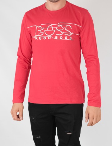 Bluza Hugo Boss, rosu, S