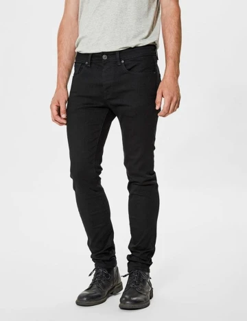 Blugi Selected, negru, W28/L30