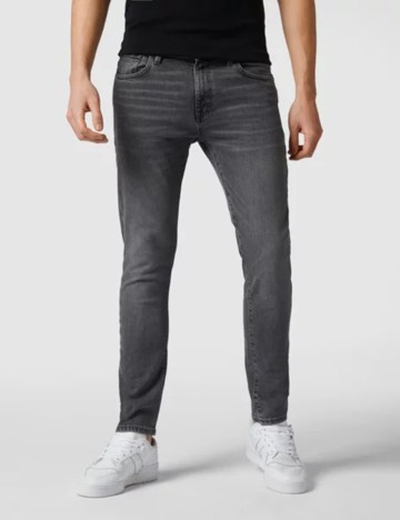 Blugi Selected, gri inchis, W38/L32