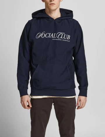 Hanorac Jack&Jones, bleumarin, L