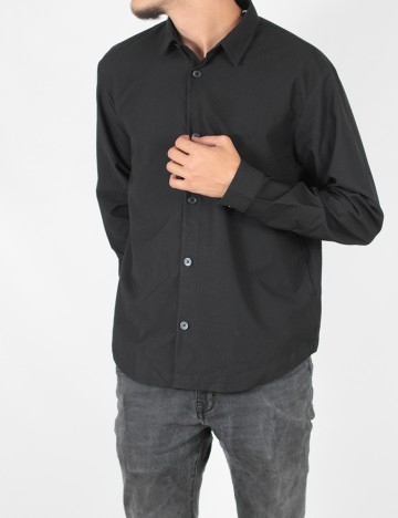Camasa Selected, negru, L