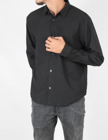 Camasa Selected, negru, L