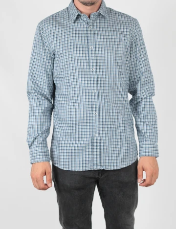 Camasa Selected, albastru, M