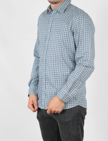 Camasa Selected, albastru, M