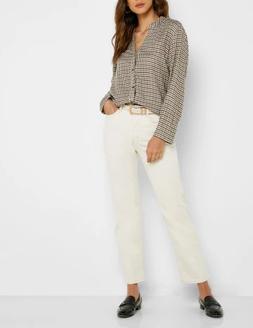 Blugi Mango, crem, 32