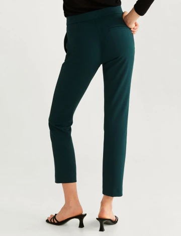 Pantaloni Mango, verde, 34
