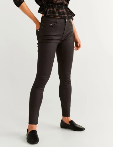 Pantaloni Mango, maro, 32