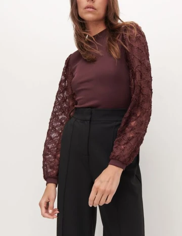 Bluza Reserved, grena, M Rosu