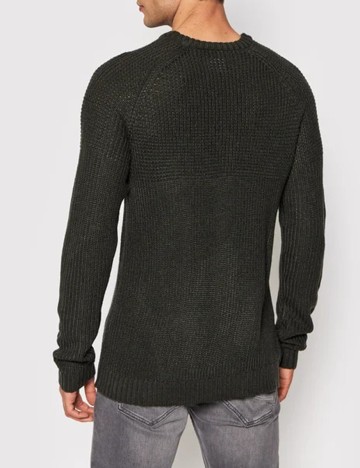 Pulover Only, verde inchis, XS