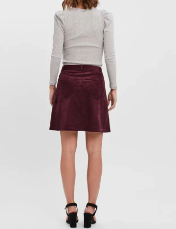 Fusta Vero Moda, grena, S