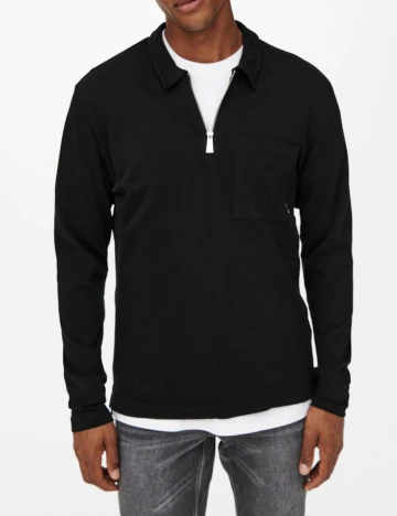 Bluza Only, negru, M