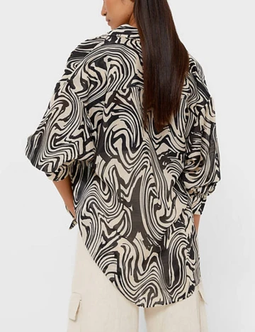 Camasa Stradivarius, bej, XS