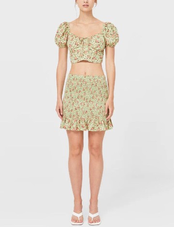 
						Fusta Stradivarius, verde, M
