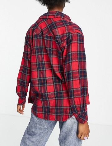 Camasa Stradivarius, rosu, S