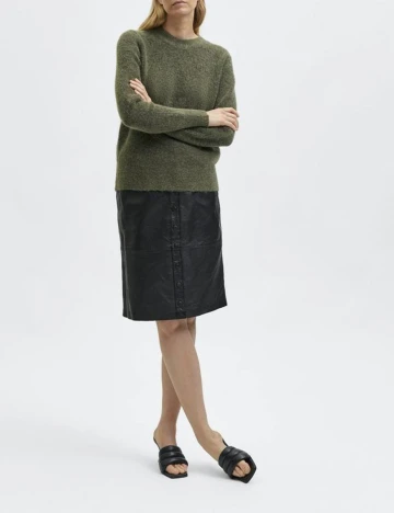 Pulover Selected Femme, verde, M Verde