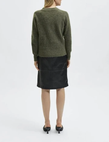 Pulover Selected Femme, verde, M Verde