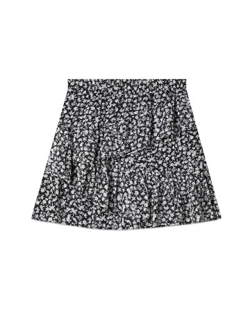 Fusta Stradivarius, floral, XS