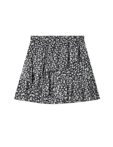 Fusta Stradivarius, floral, XS