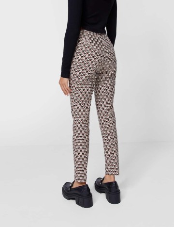 Pantaloni Stradivarius, maro, 34