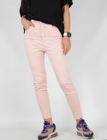 Blugi Stradivarius, roz, 34