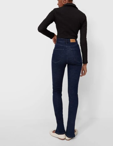 Blugi Stradivarius, bleumarin, 36