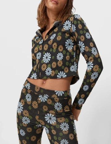 Pantaloni Stradivarius, negru