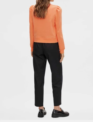 Bluza Pieces, portocaliu, M